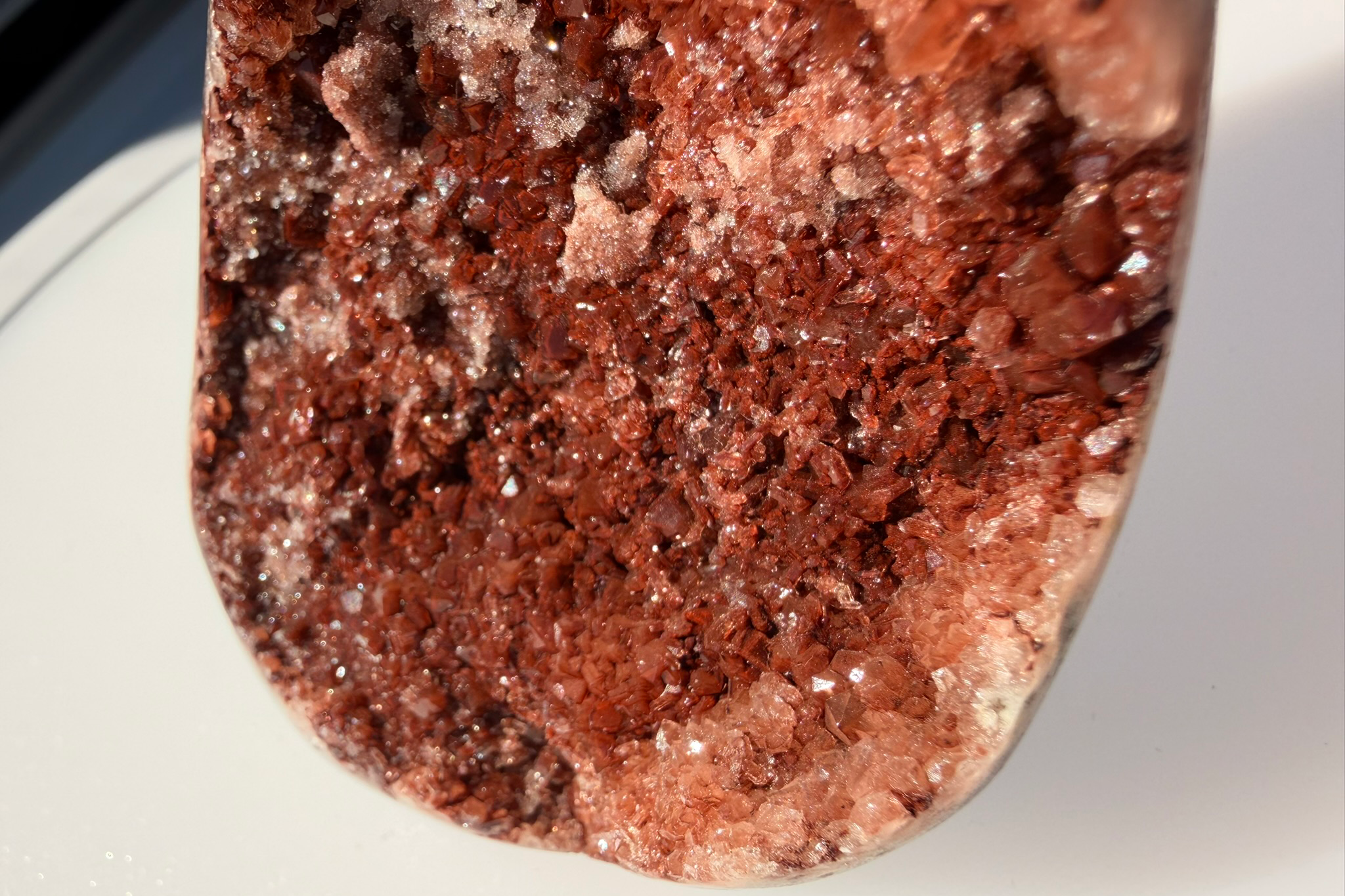 Strawberry Extra Grade Amethyst Freeform from Brazil