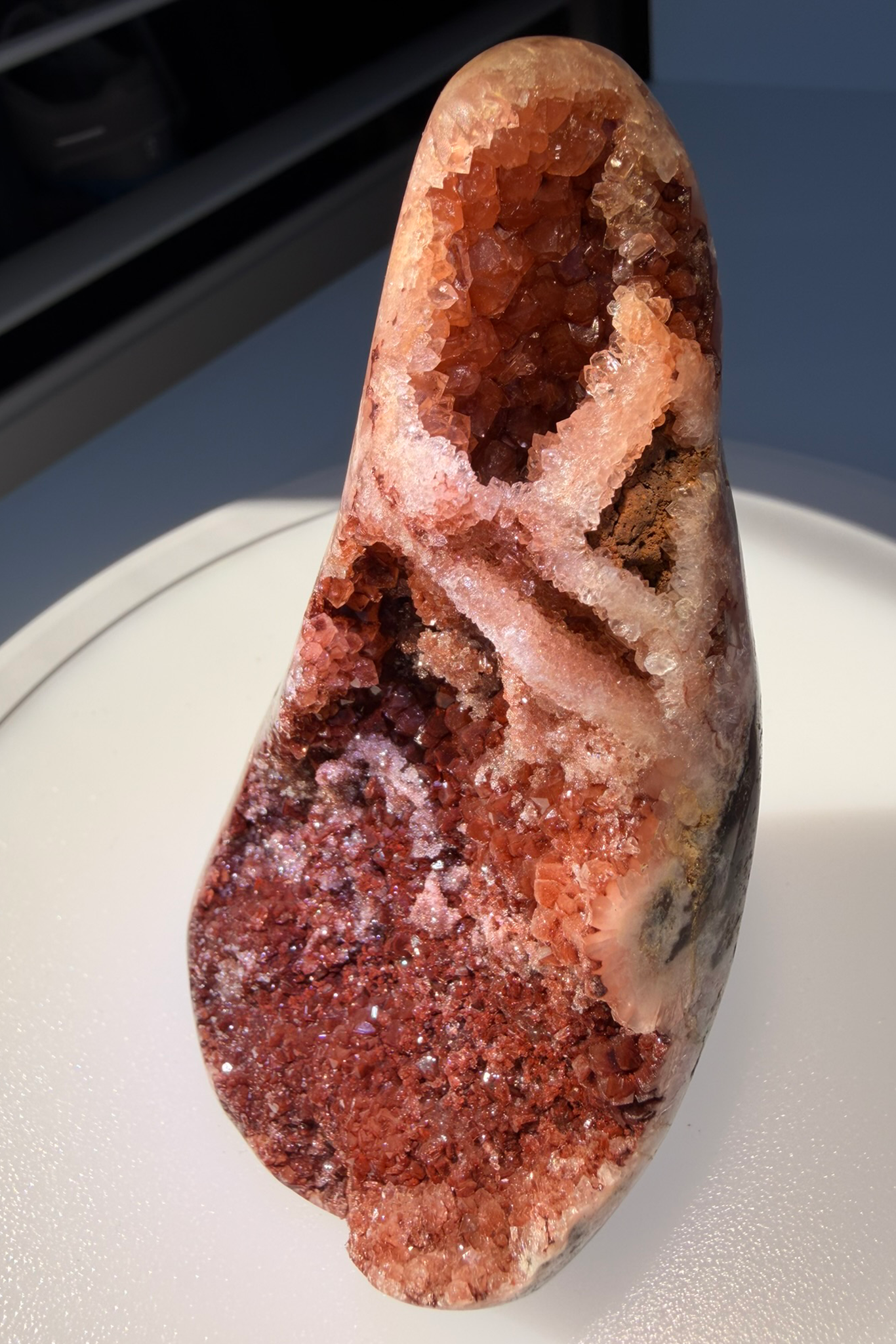 Strawberry Extra Grade Amethyst Freeform from Brazil