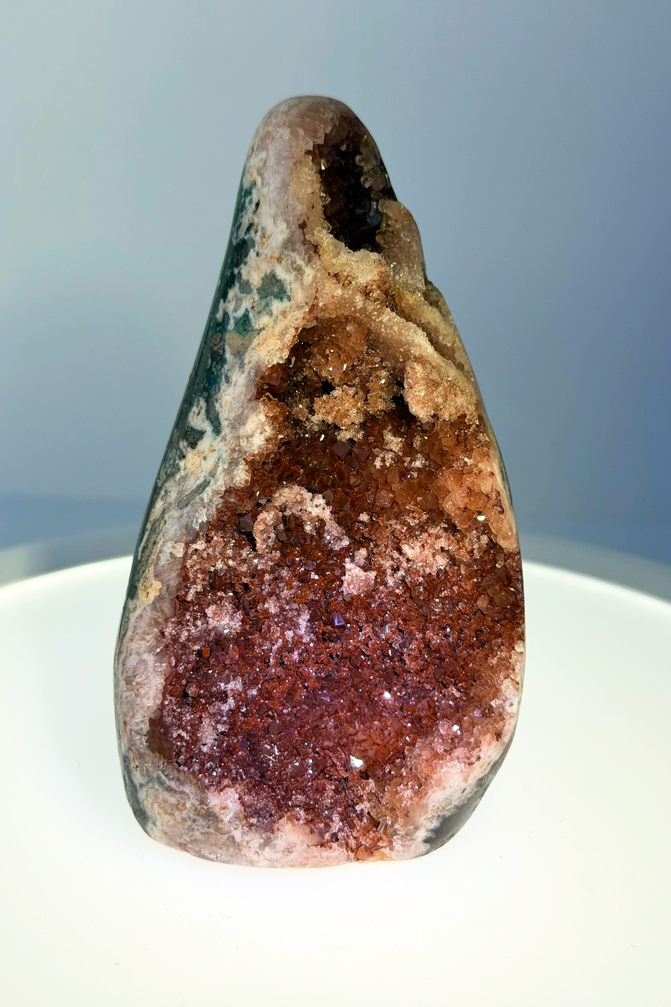 Strawberry Extra Grade Amethyst Freeform from Brazil