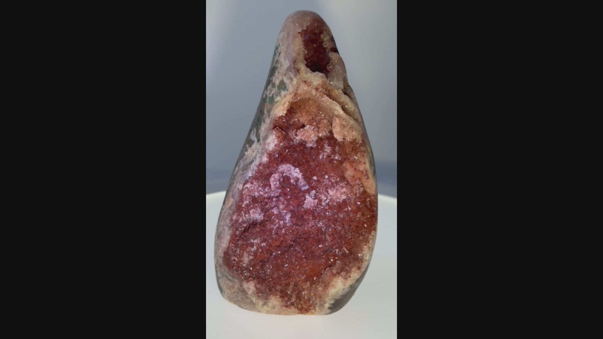 Strawberry Extra Grade Amethyst Freeform from Brazil